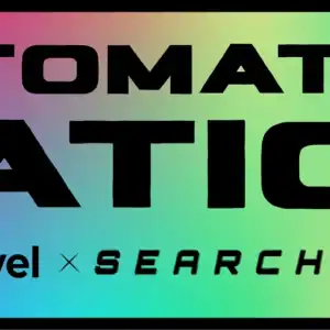 Ottomation Nation logo with bold black text on a multicolor gradient background, promoting search and data automation tools.